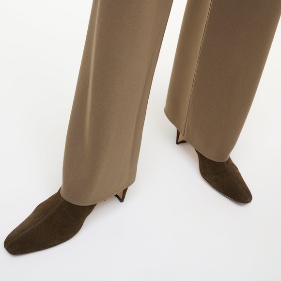 STAUD - WALLY ANKLE BOOT TRUFFLE SUEDE - Picture 3 of 3